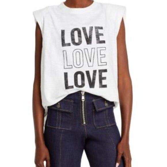 Cinq à Sept Reese Love Tank Top - Size L - Picture 1 of 2